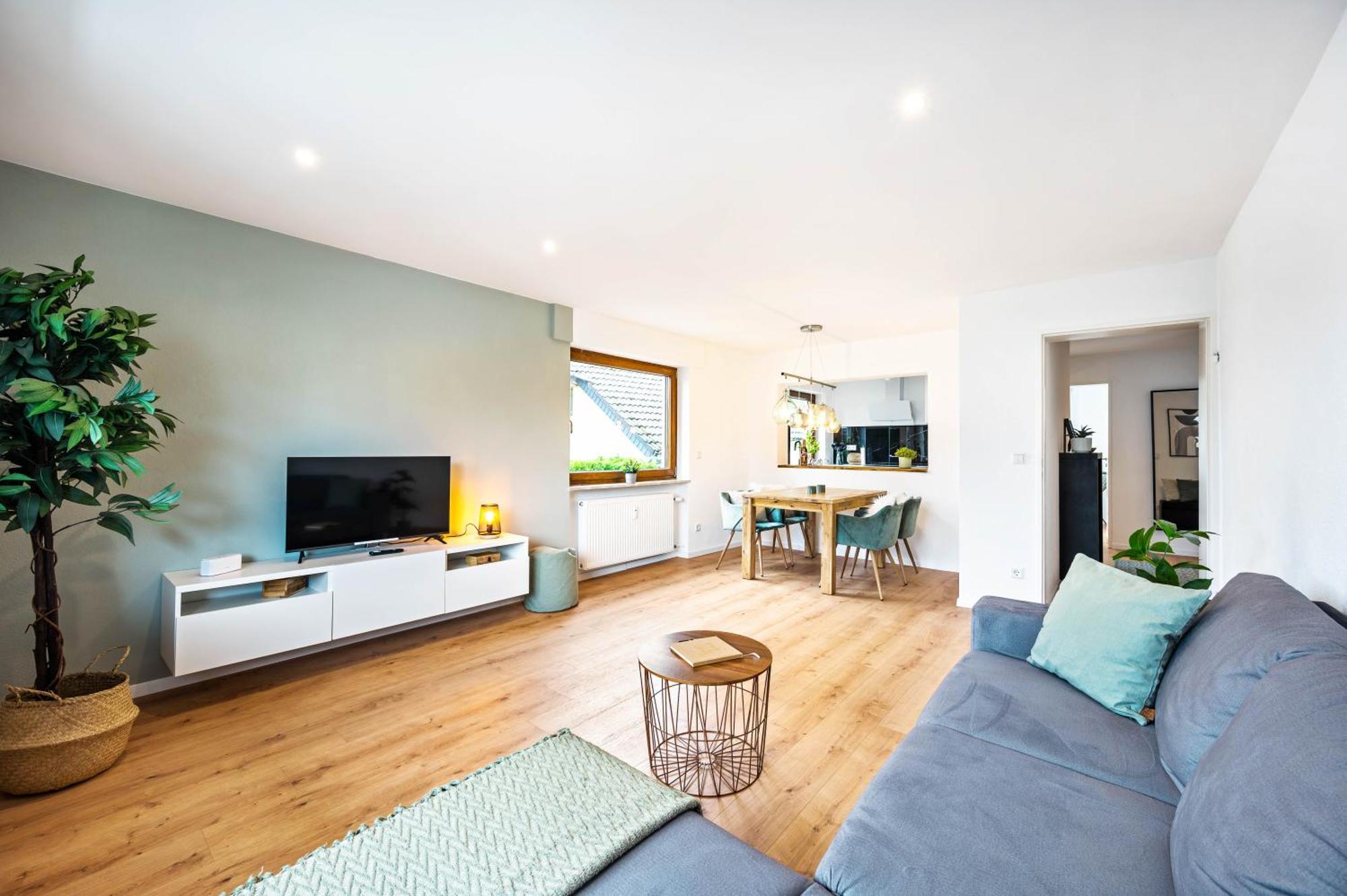 Casa Tortuga - Ruhige 3 Zimmer Wohnung In Huettenfeld Lampertheim Eksteriør bilde